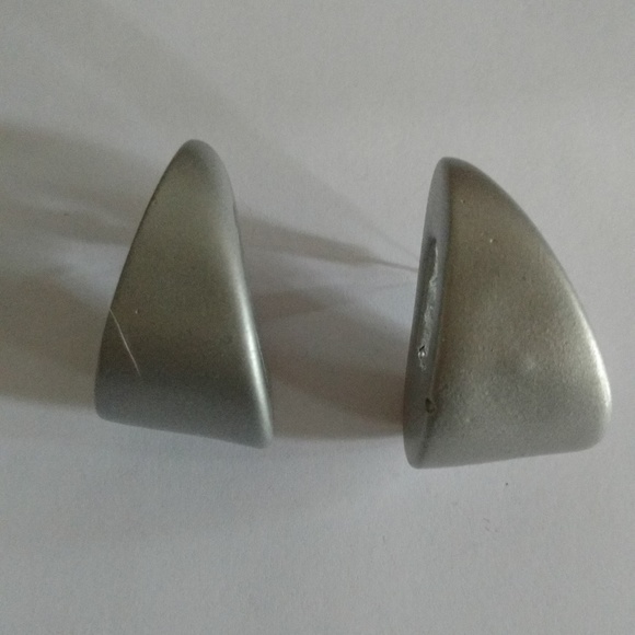 Silver Hoop Earrings - Picture 1 of 5